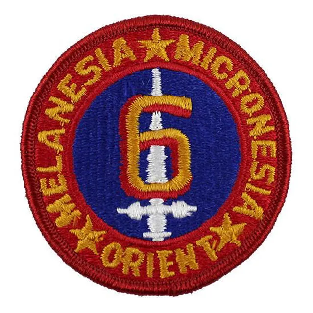 6th Marine Division Patch