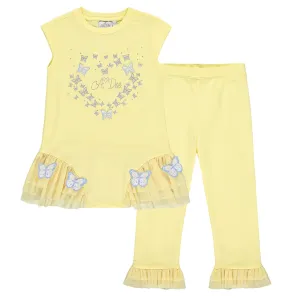 A DEE - Jinty Tulle Legging Set - Lemon