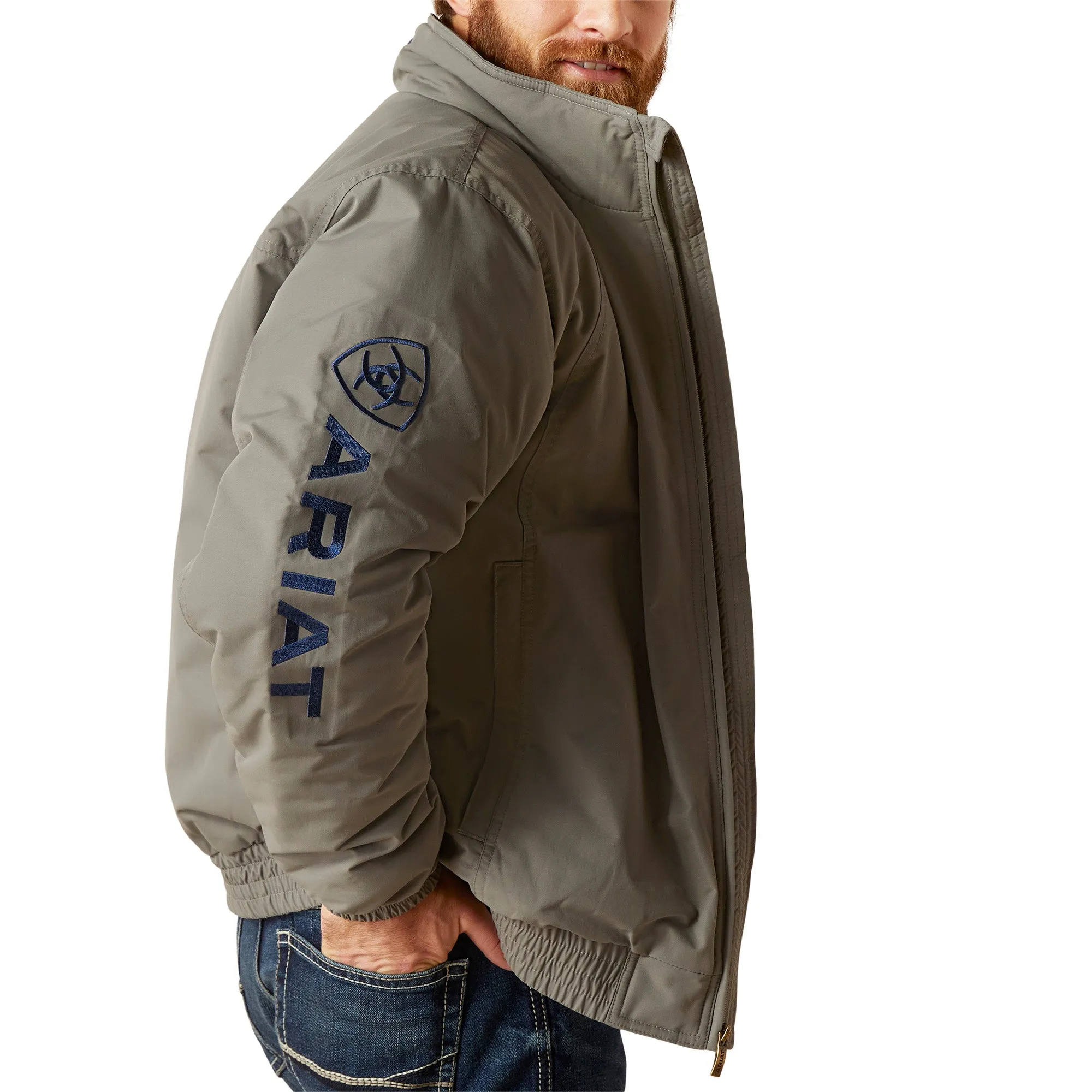 Ariat Men's Team Concealed Carry Jetty Grey Insulated Jacket 10046711