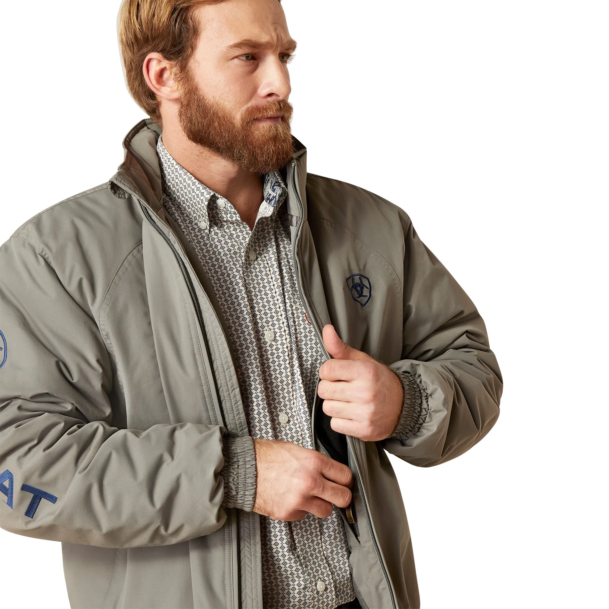 Ariat Men's Team Concealed Carry Jetty Grey Insulated Jacket 10046711