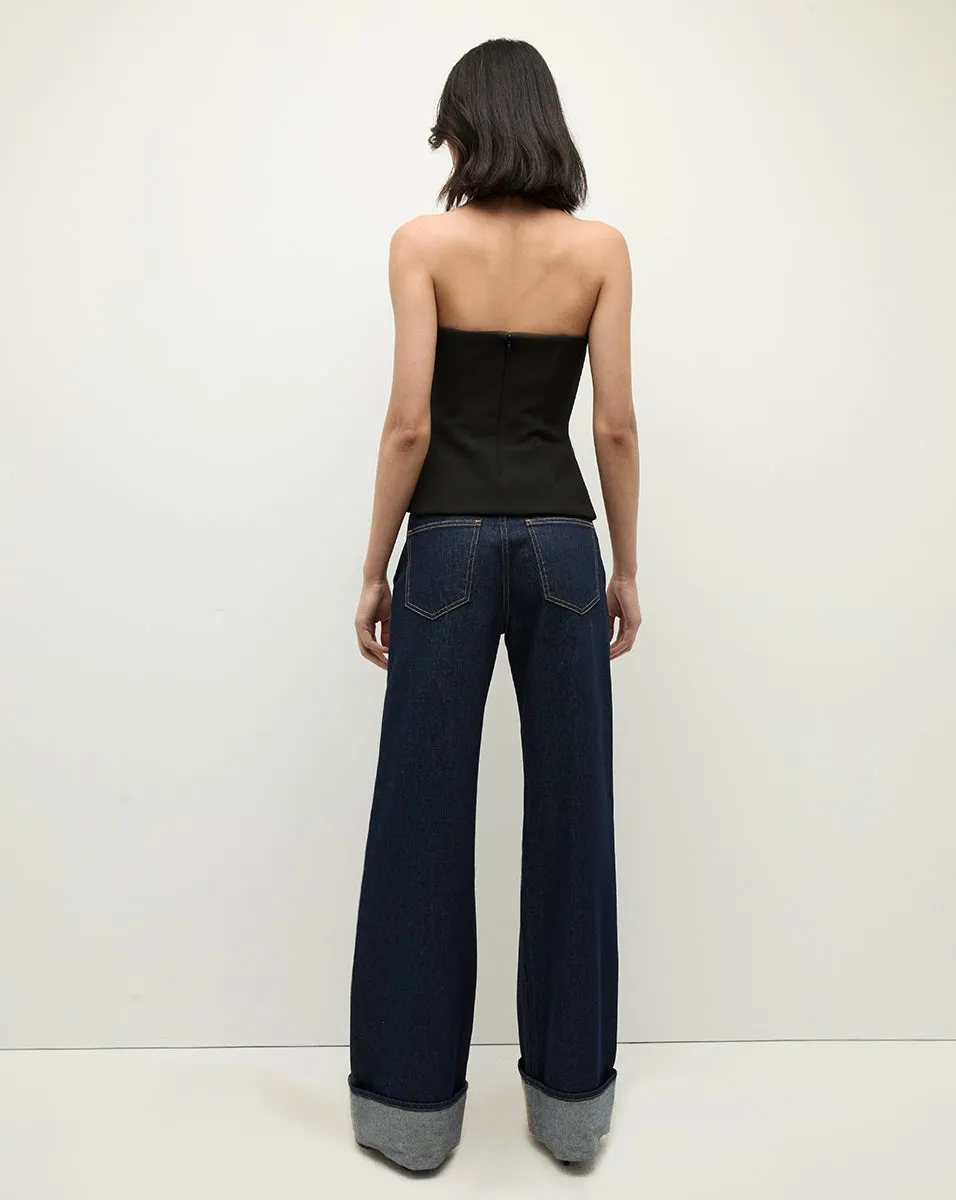 Arlette Strapless Peplum Bustier