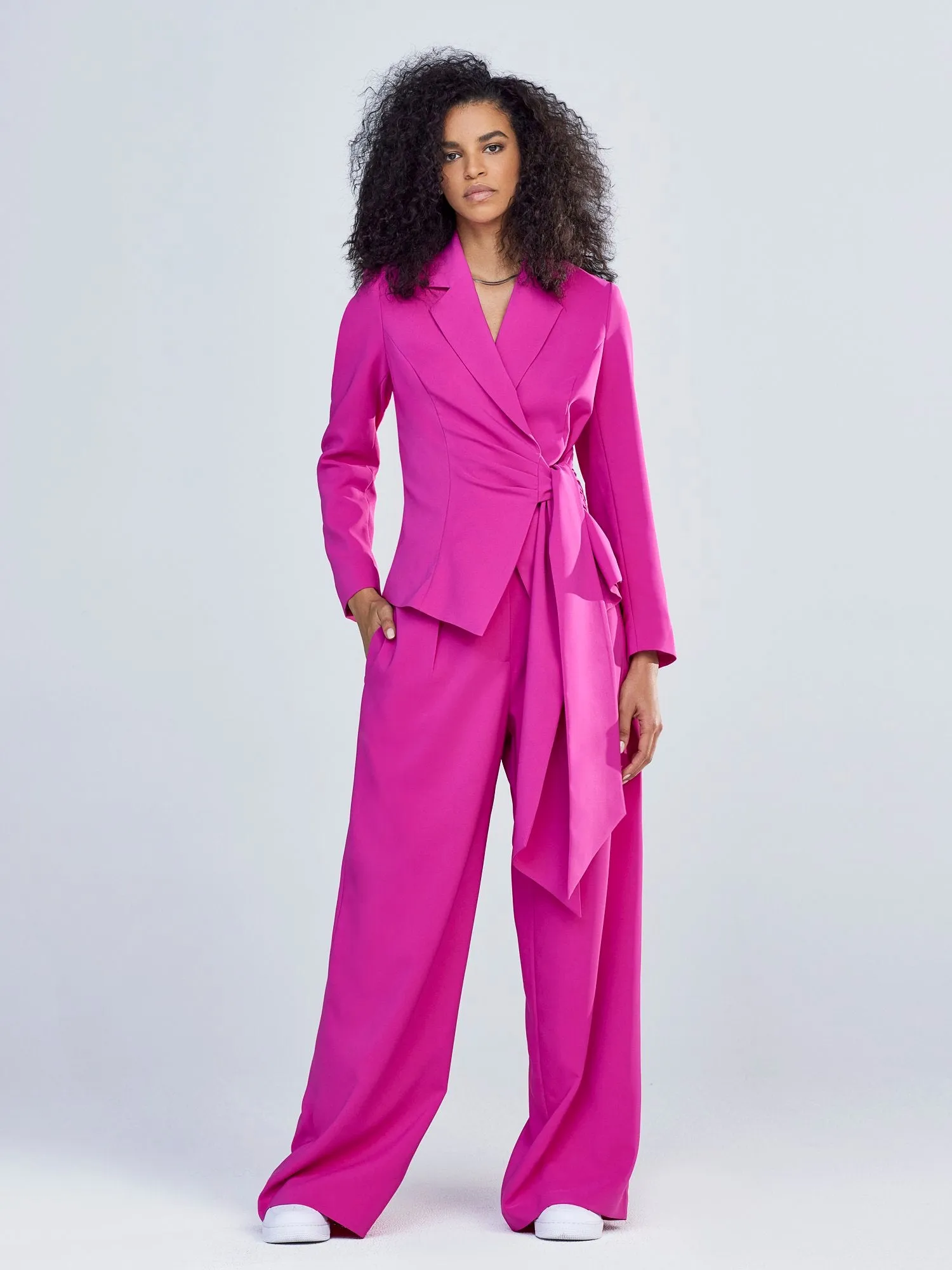 Belted Palazzo Pant