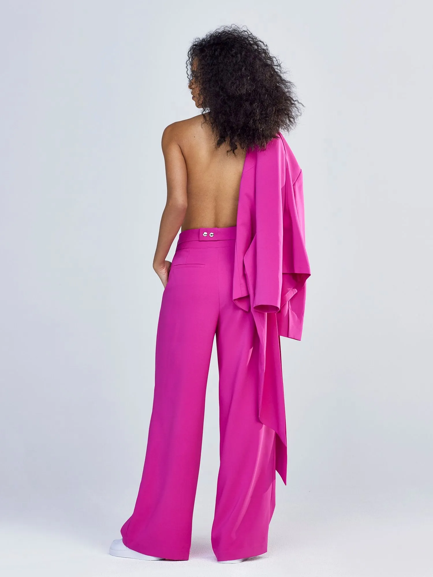Belted Palazzo Pant