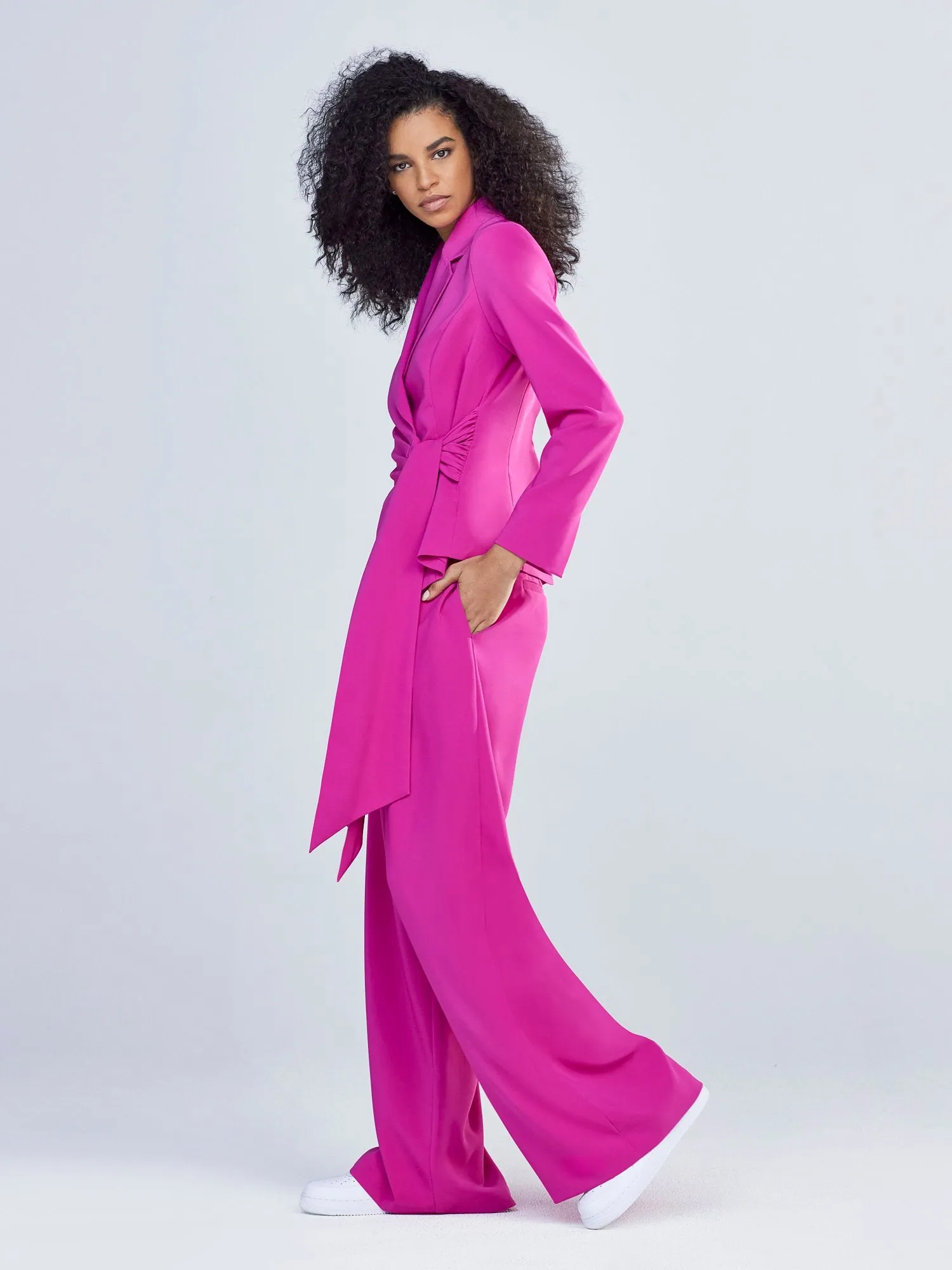 Belted Palazzo Pant