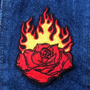 Burning Rose patch