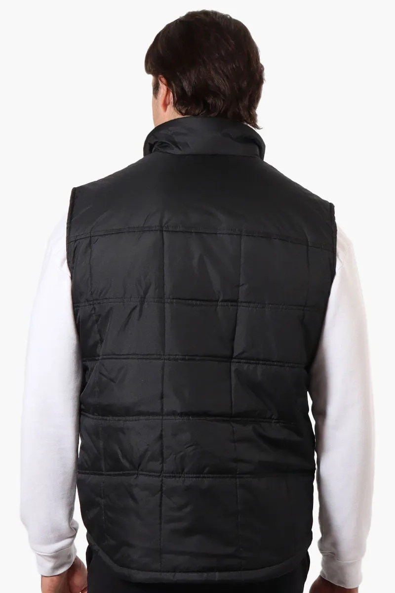 Canada Work Gear Sherpa Collar Bubble Vest - Black