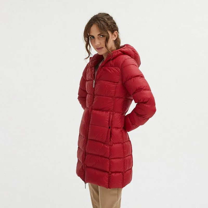 Centogrammi Red Nylon Jackets & Coat