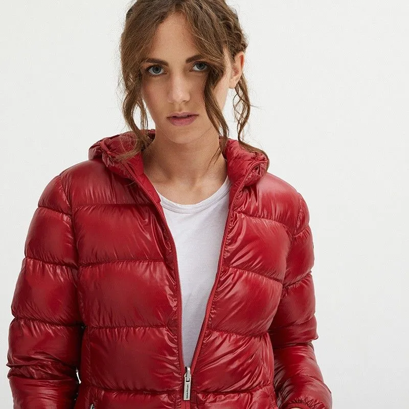 Centogrammi Red Nylon Jackets & Coat