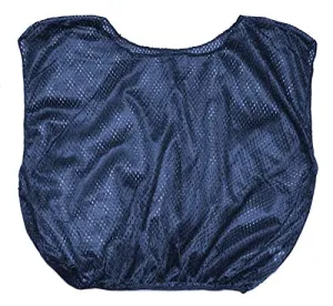 Champion Sports Youth Mesh Practice Scrimmage Vest, Navy (Pack of 12)