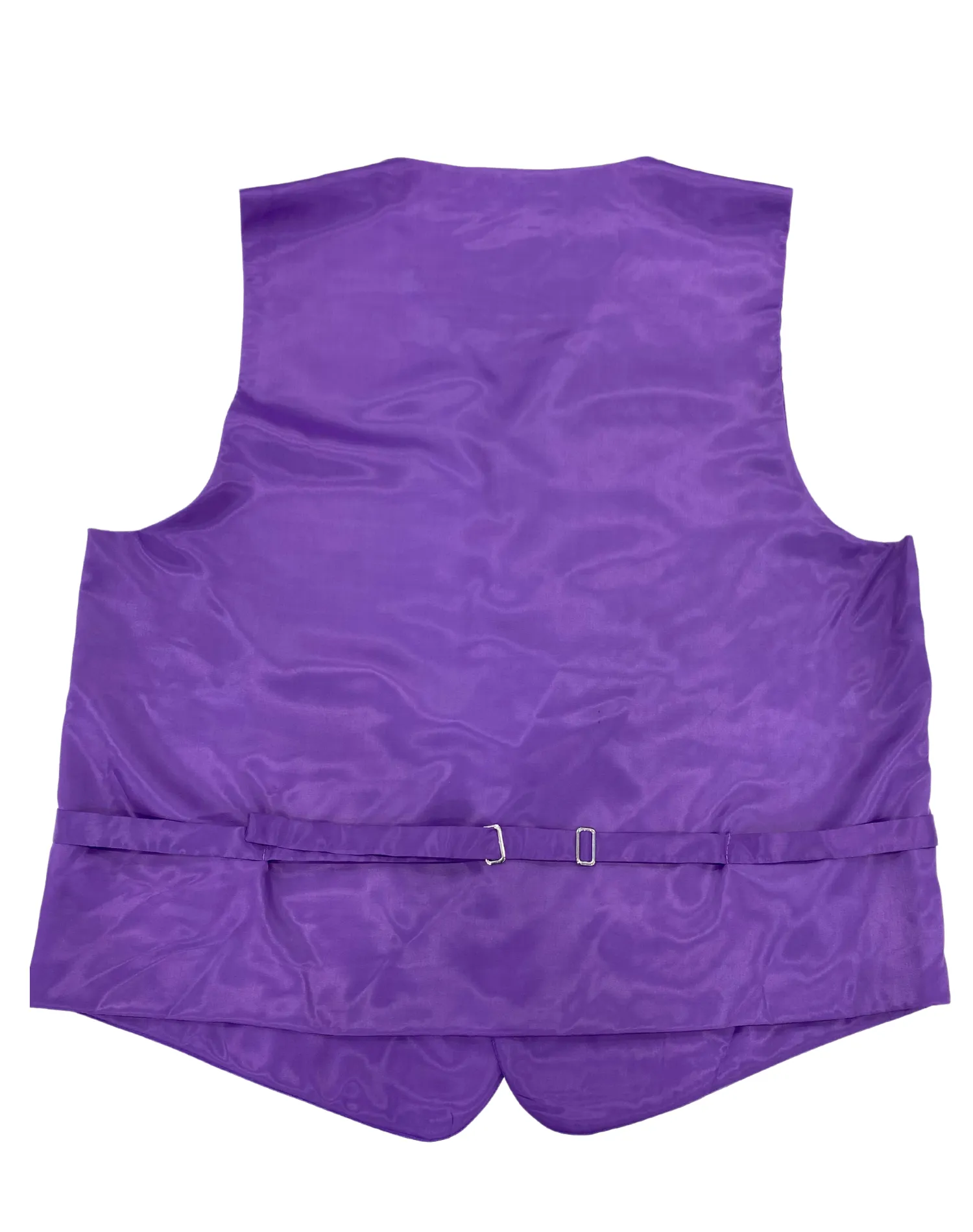 Daniel Ellissa Satin Regular Fit Vest - Purple