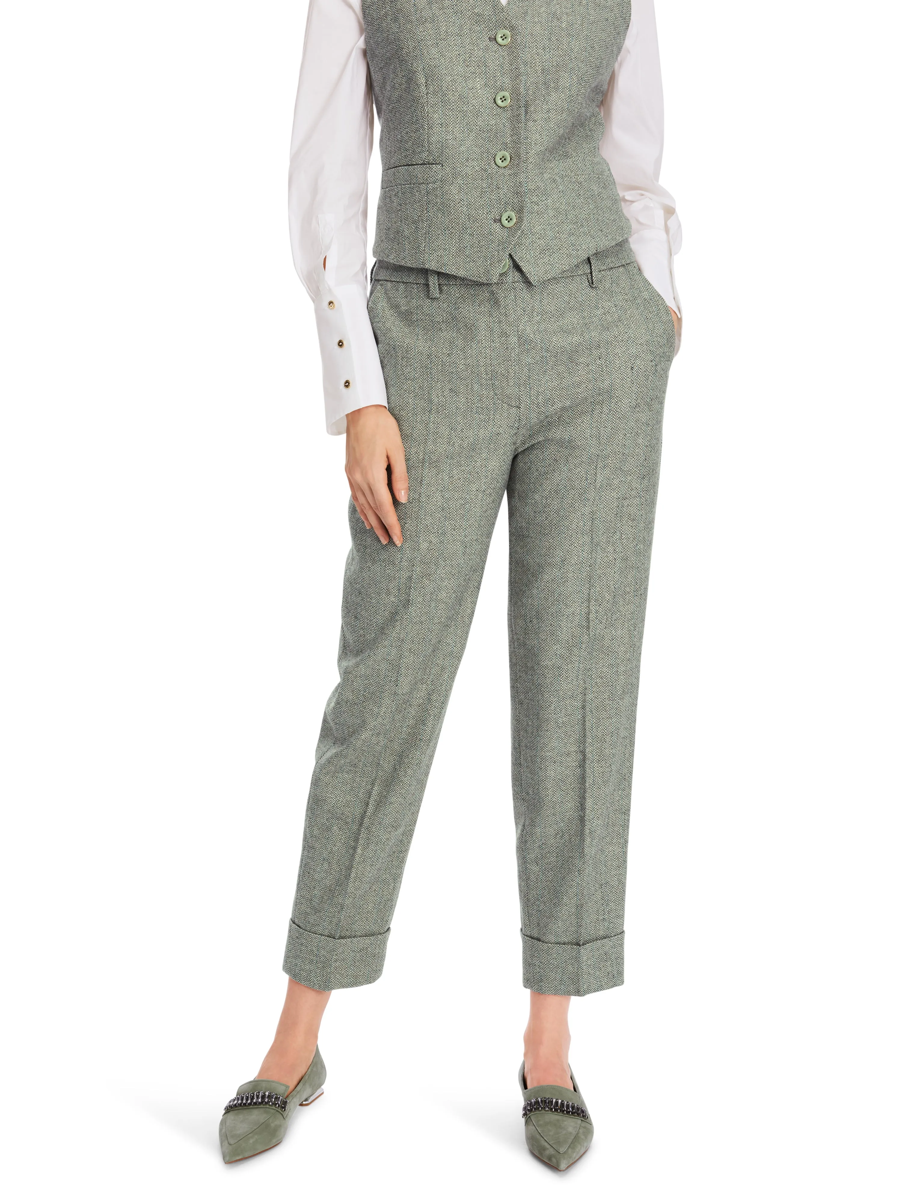 FORDON HERRINGBONE TROUSERS