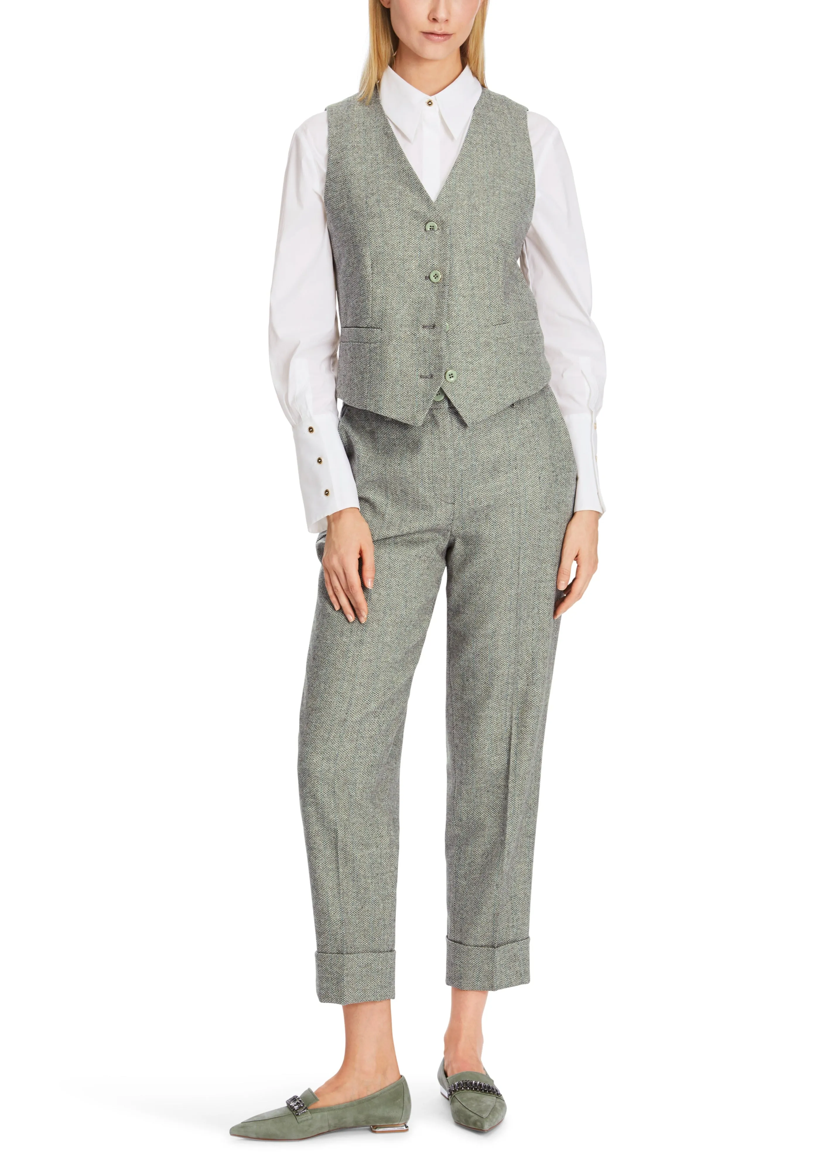 FORDON HERRINGBONE TROUSERS