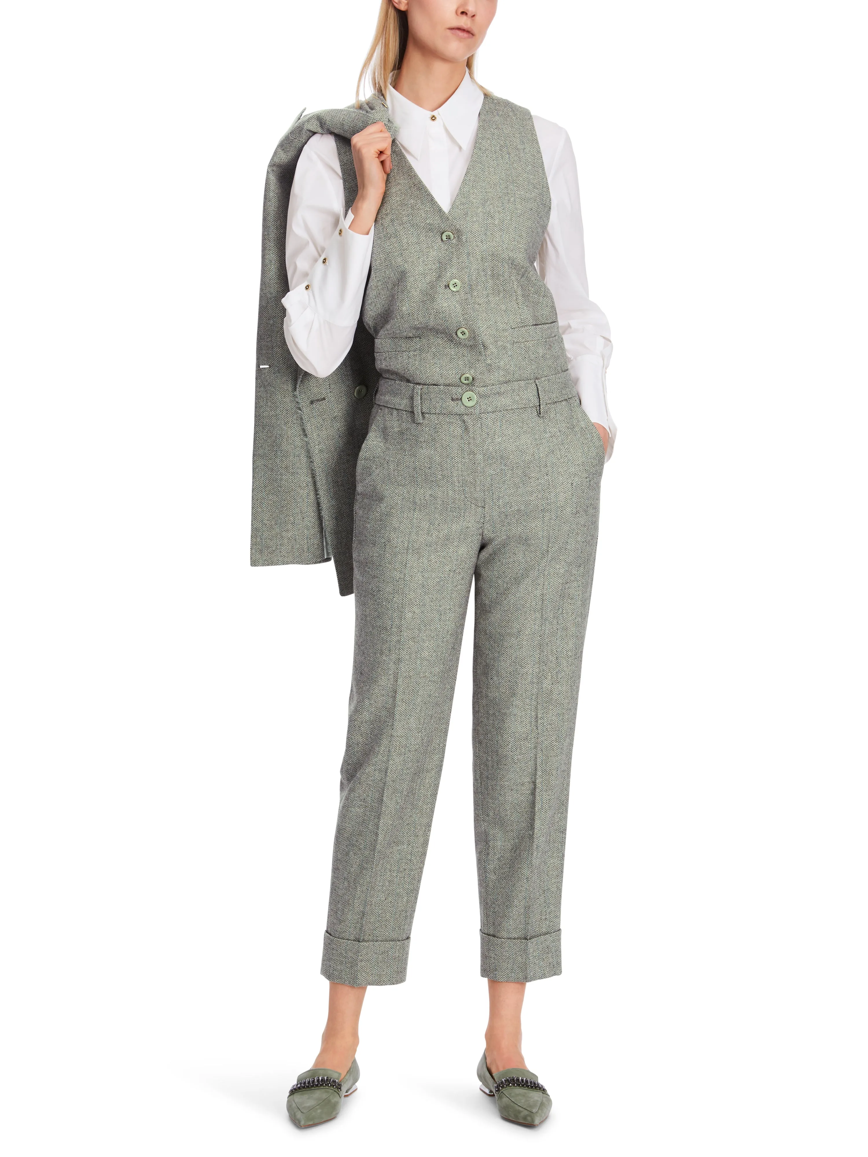 FORDON HERRINGBONE TROUSERS