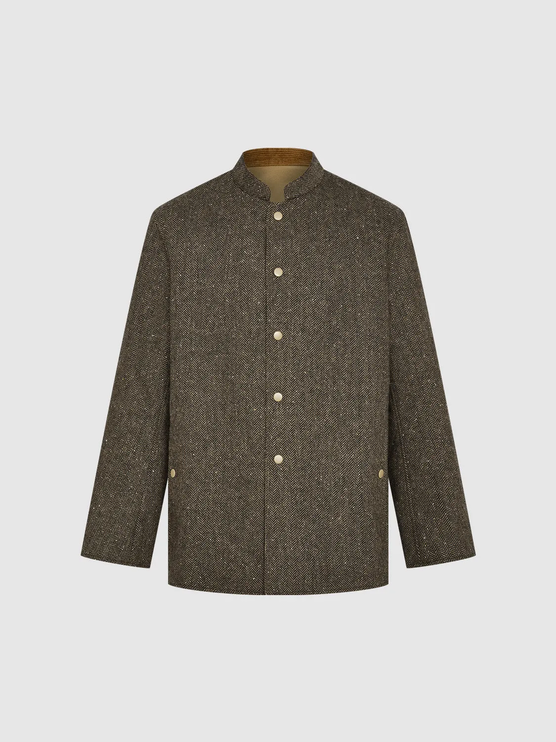 Guru Collar Tweed Jackets