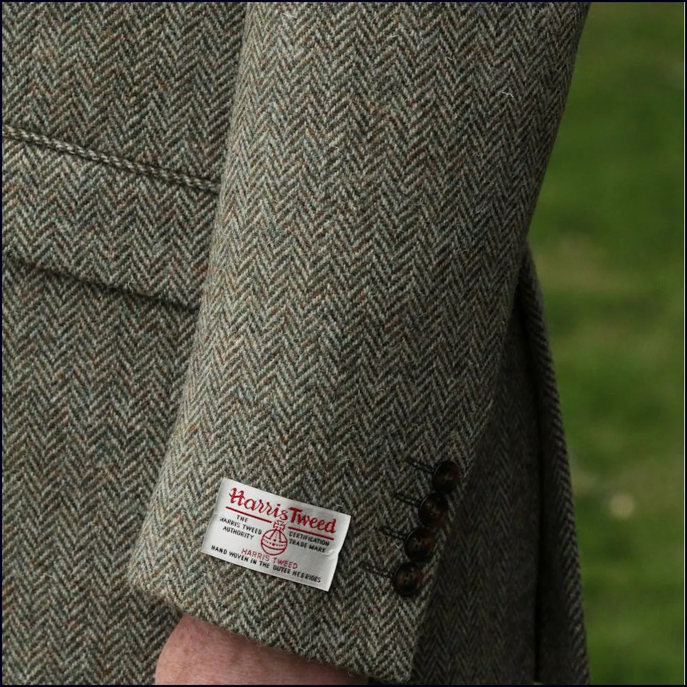 Harris Tweed Fawn Herringbone Jacket*
