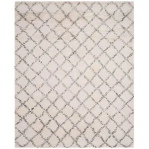 Kenya Diamond Ivory/Gray Area Rug