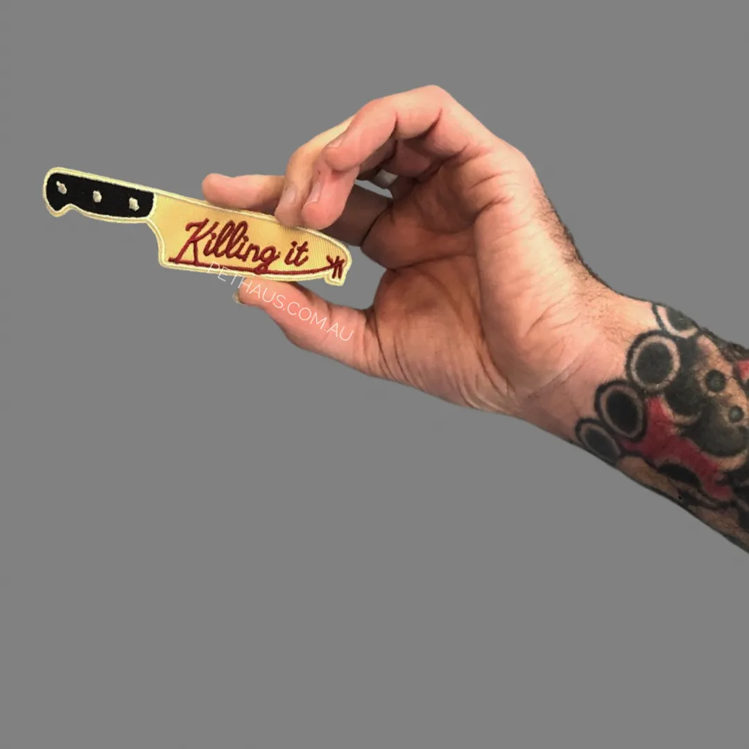 Killing it Knife Patch