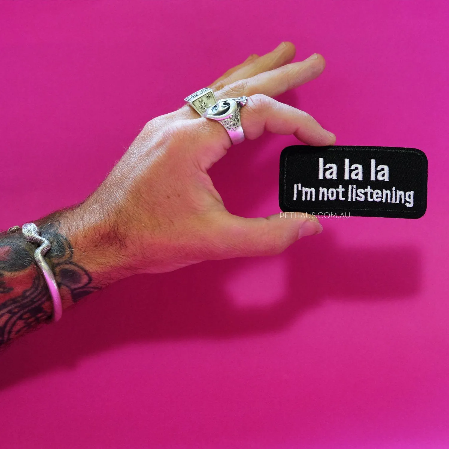 La La La I'm not listening - Patch