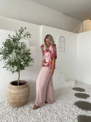 LA STRADA SILK PANTS