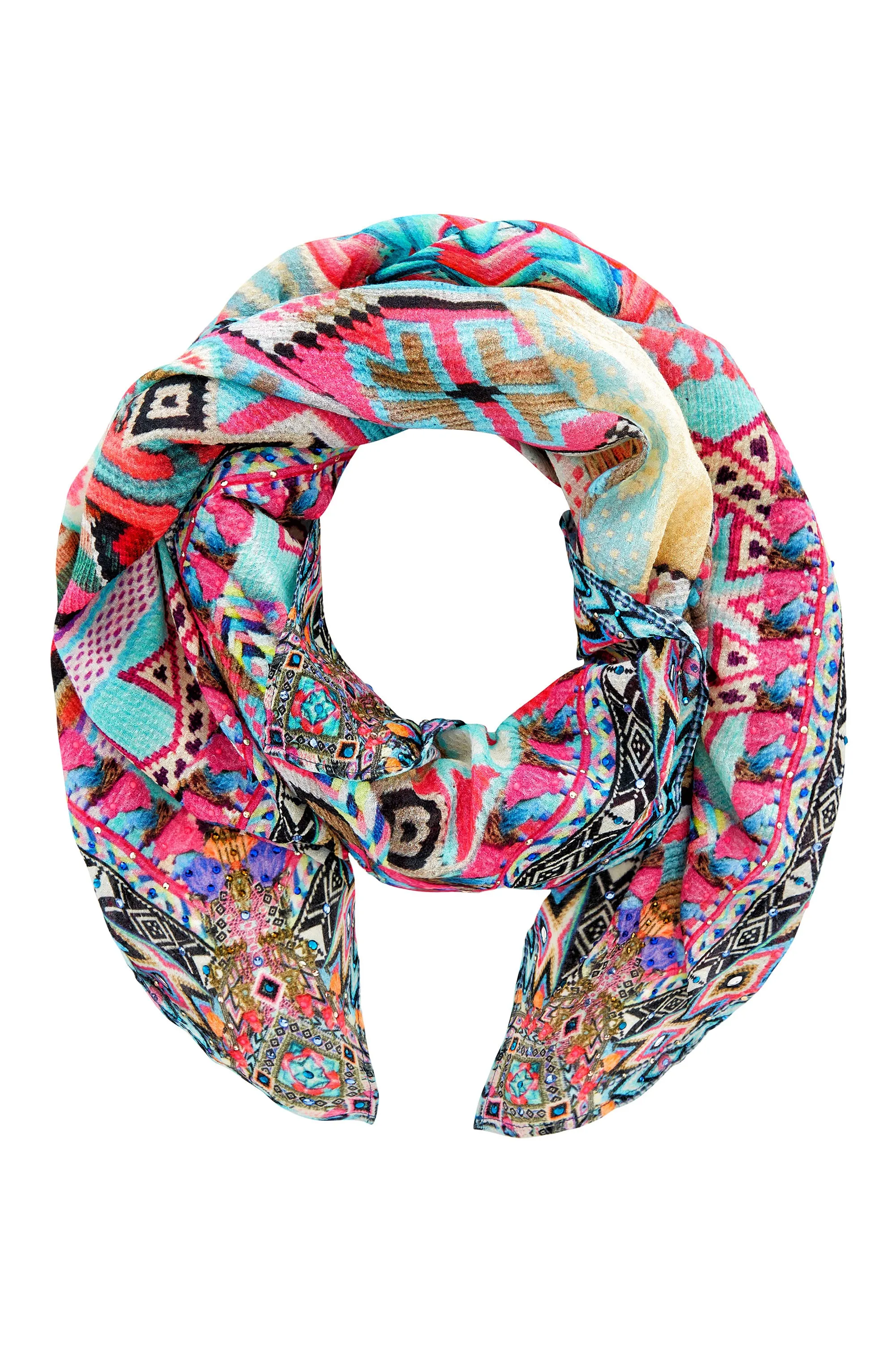 LARGE SQUARE SCARF MOCHILLA CHILLER