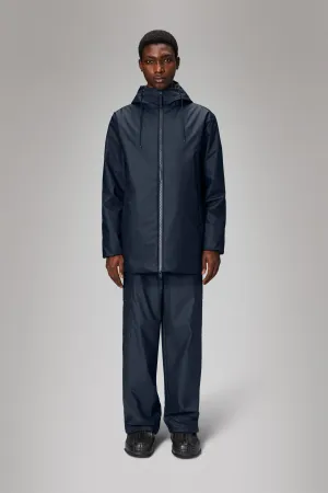 Lohja Long Insulated Jacket - Navy