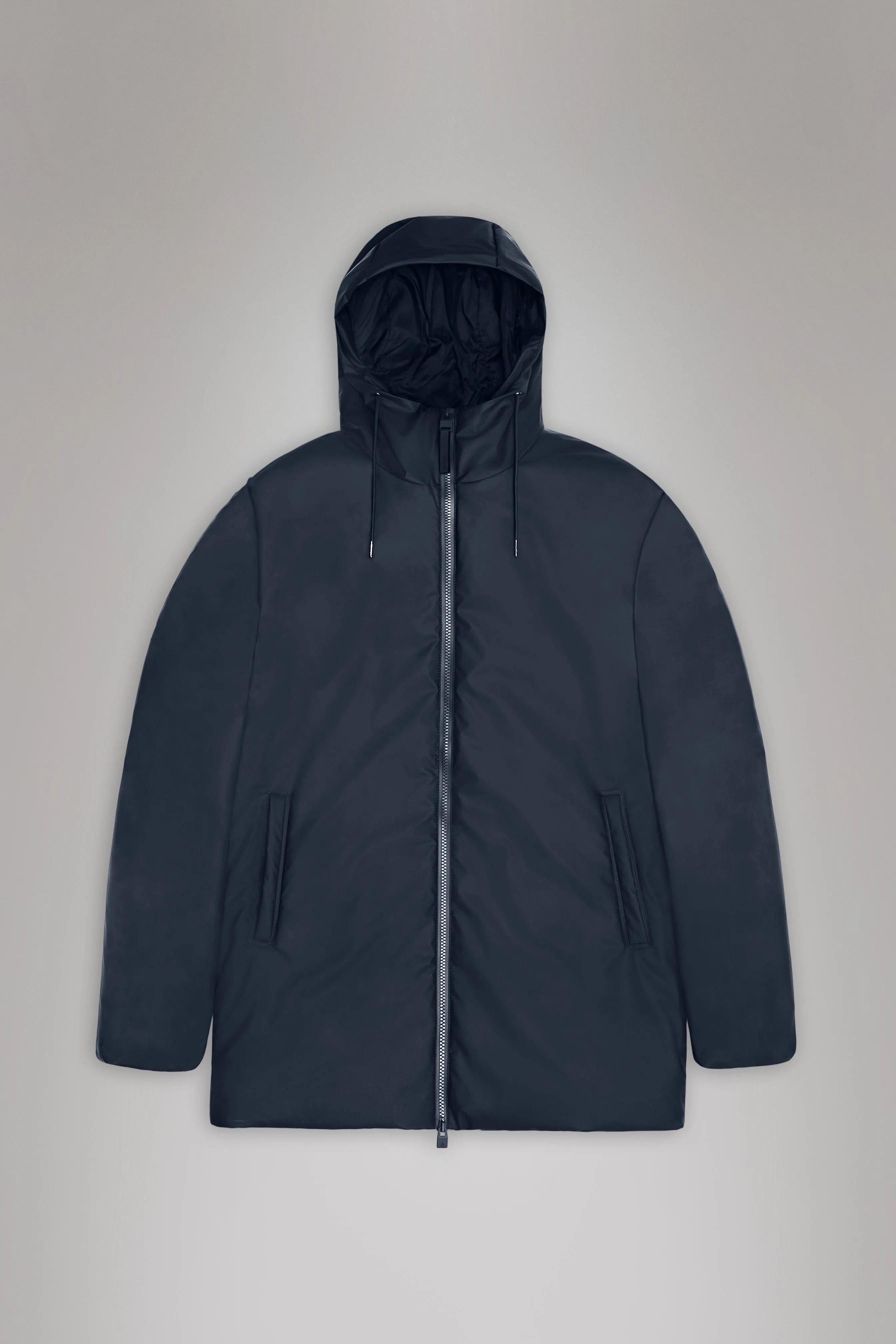 Lohja Long Insulated Jacket - Navy