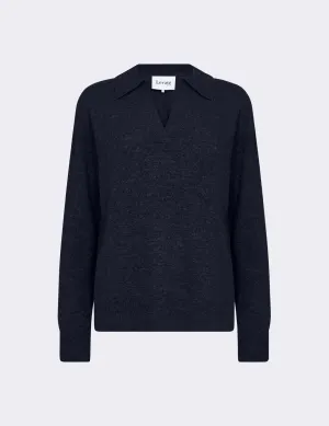 LR-ELOISE 5 Knit Dark blue