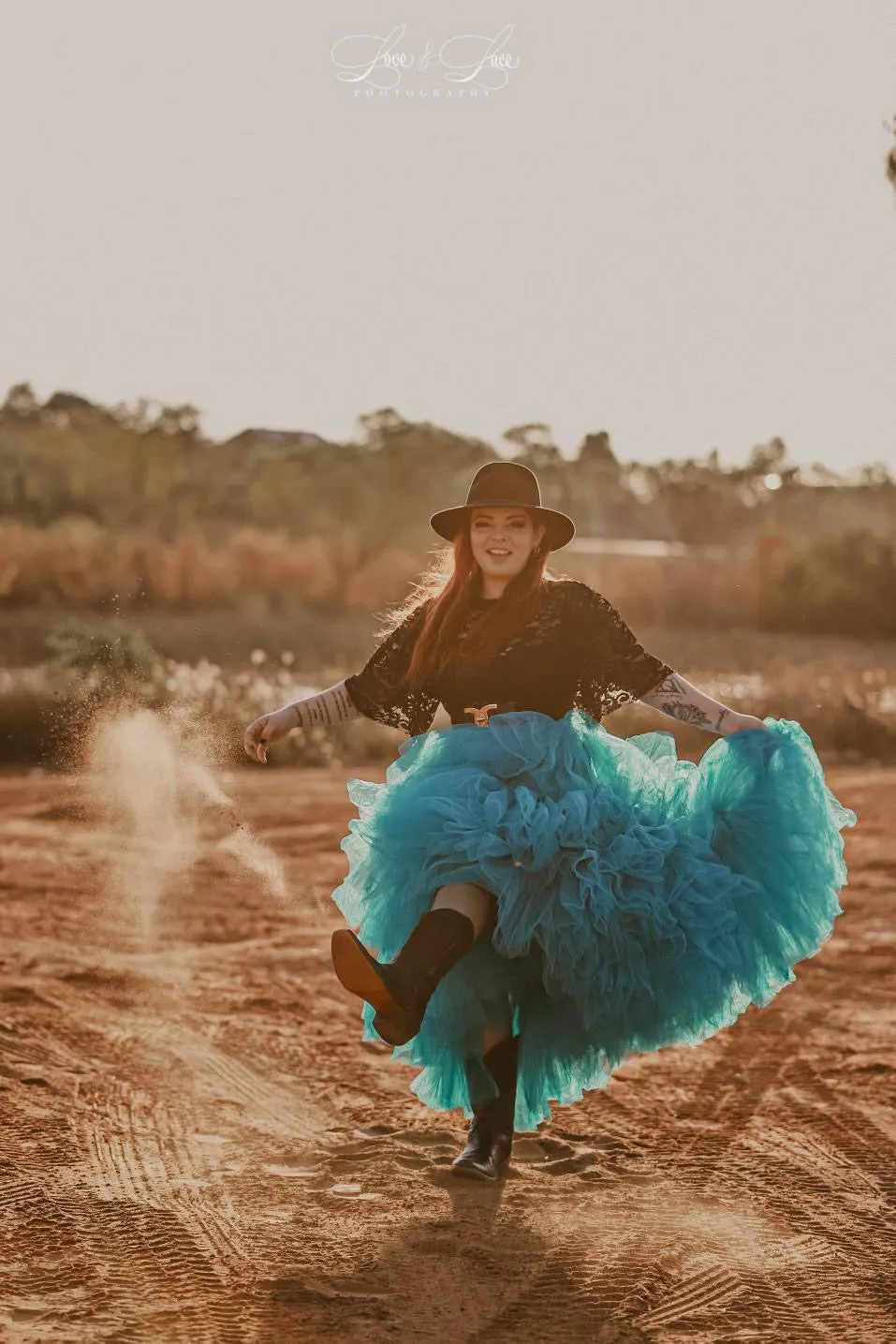 Photoshoot Dresses - Emerald Skirt/Dress- 4 DAY RENTAL