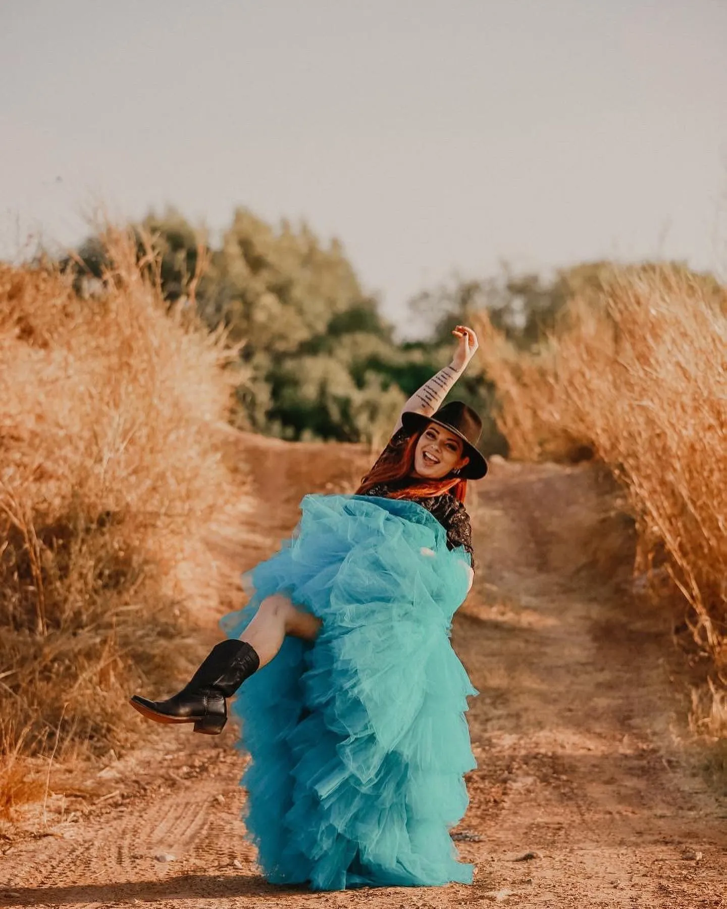 Photoshoot Dresses - Emerald Skirt/Dress- 4 DAY RENTAL
