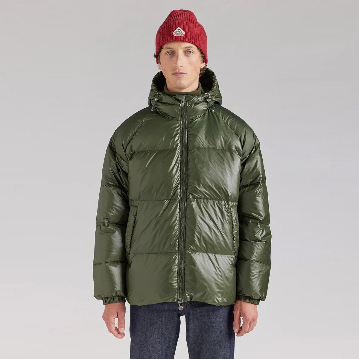 Pyrenex - Giubbetto Sten Shiny Deep Khaki - HUW014P - DEEP/KHAKI
