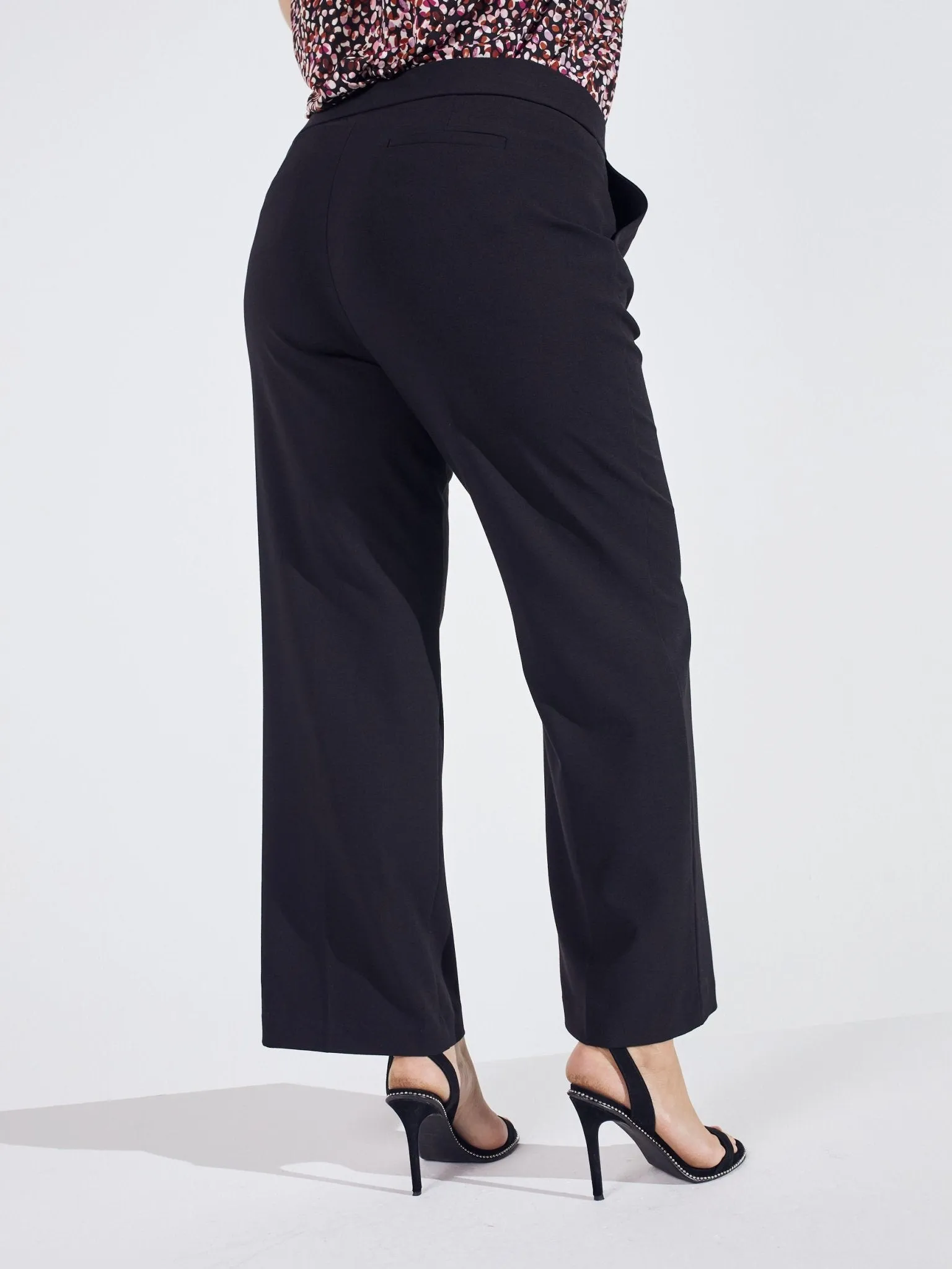 Roz & Ali Secret Agent Slight Bootcut Pants - Plus
