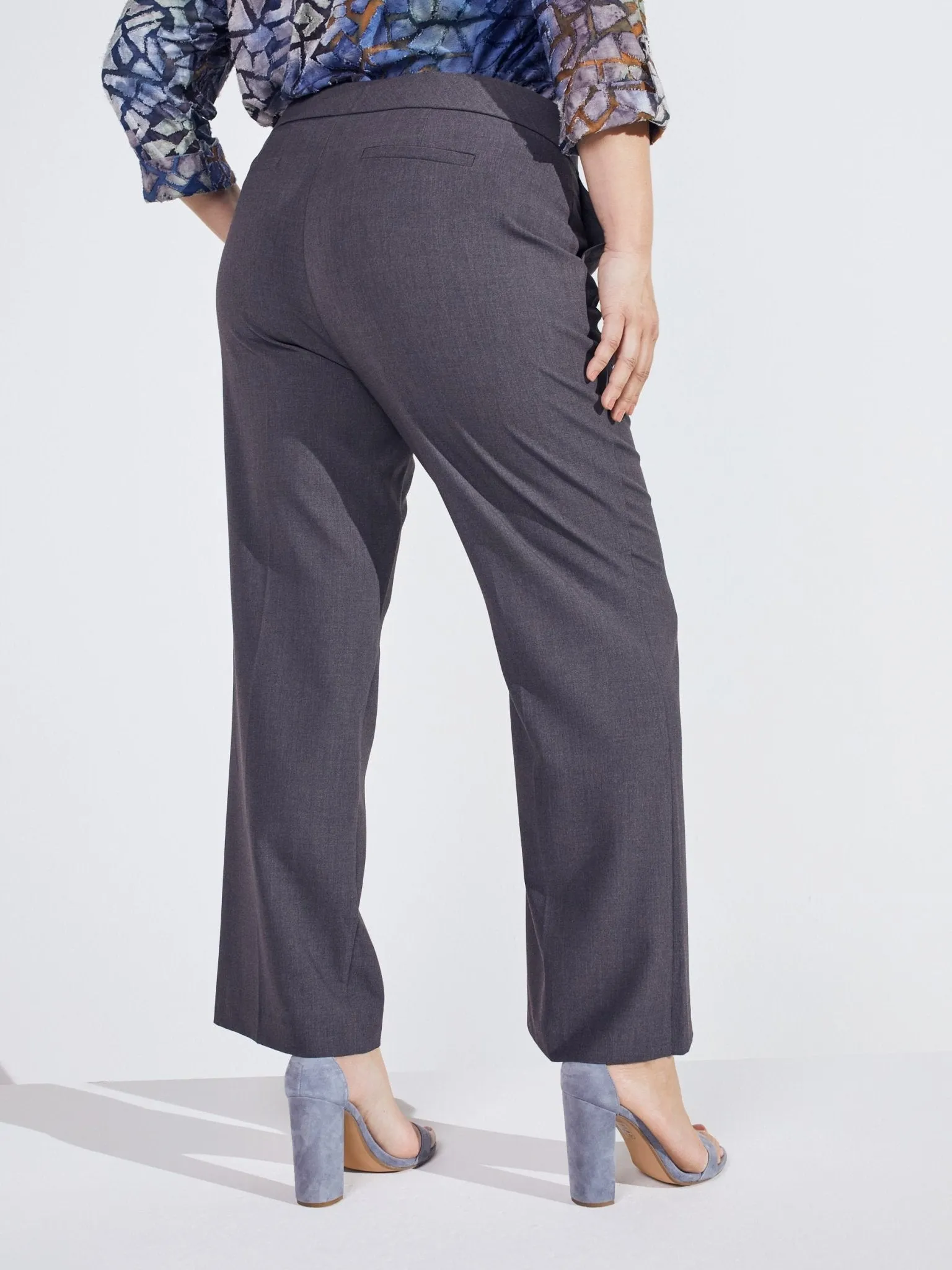 Roz & Ali Secret Agent Slight Bootcut Pants - Plus