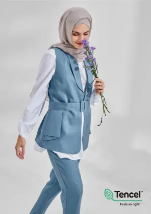 Side Folds Vest-Tencel™