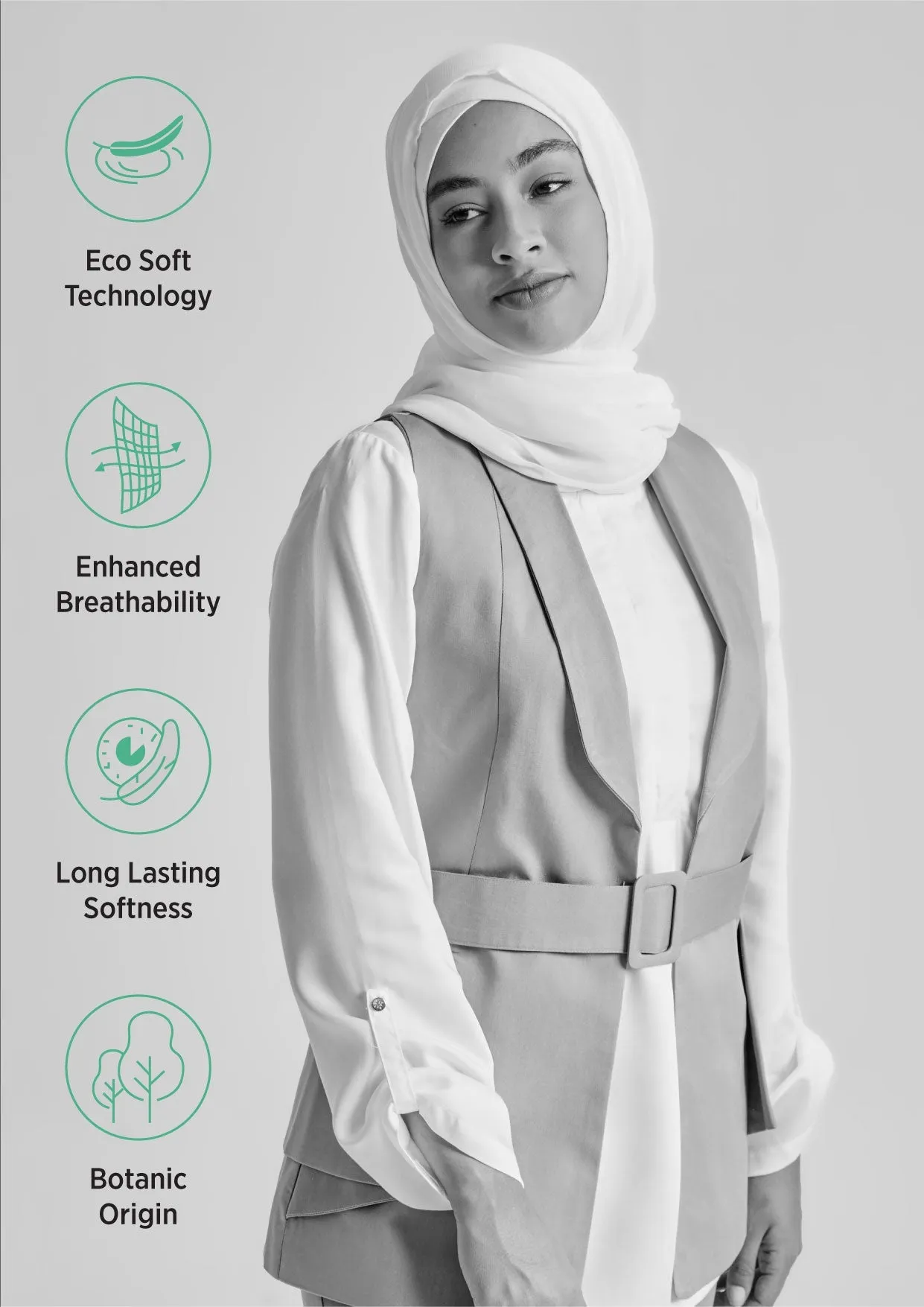 Side Folds Vest-Tencel™