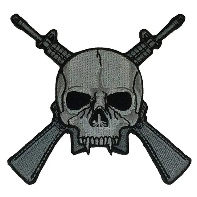 Skull and Rifles Patch