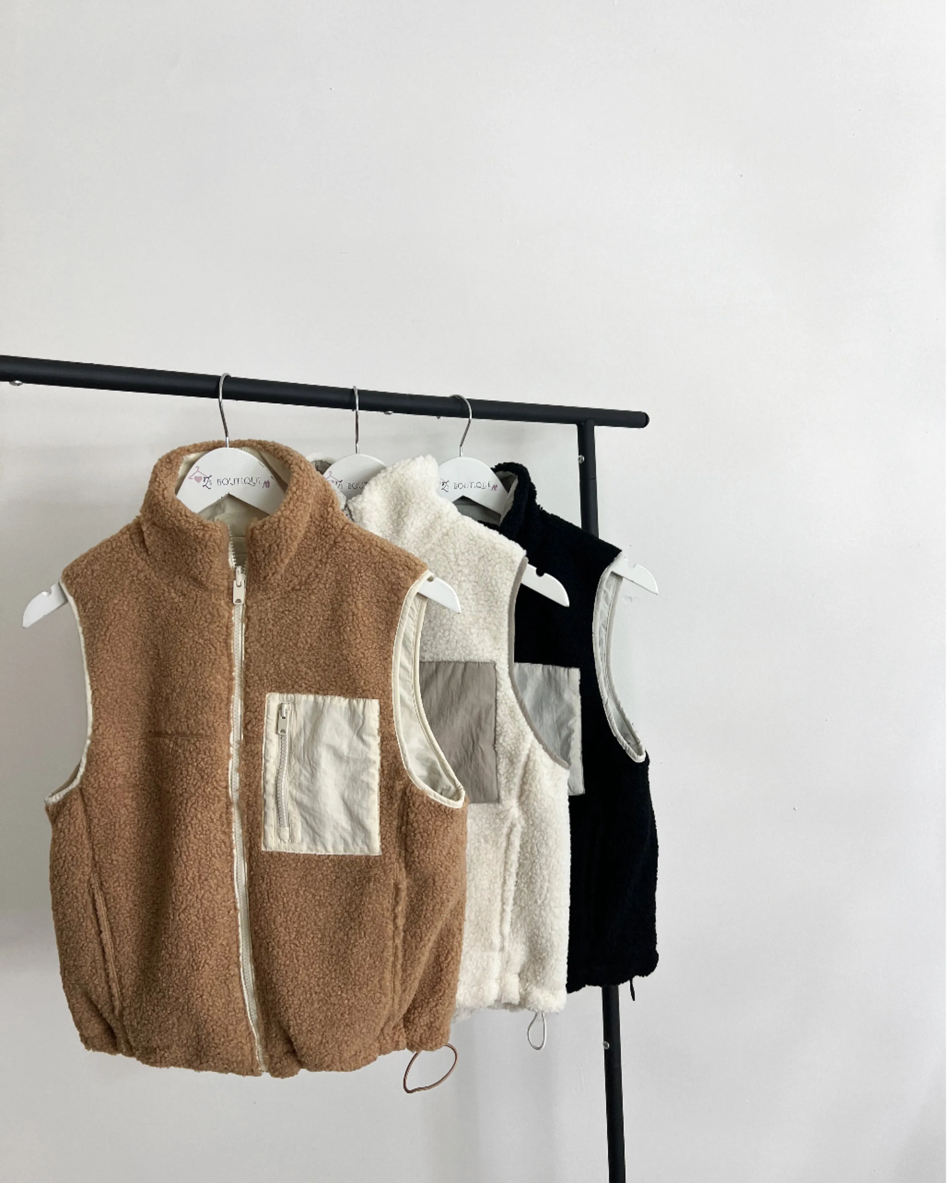 Twice As Nice Reversible Vests- 3 colors