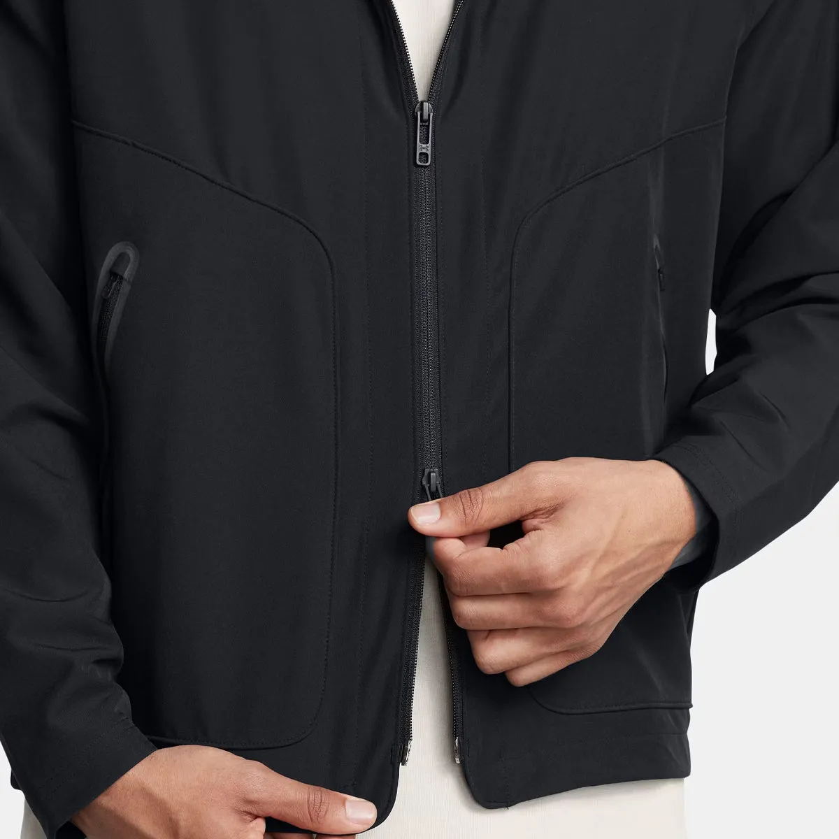 Under Armour - Giacca UA Unstoppable Left Chest Black - 77-1389354 - BLACK