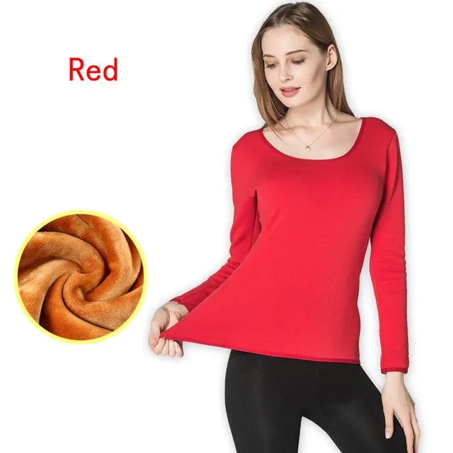 Women Pullover Thermal Underwear