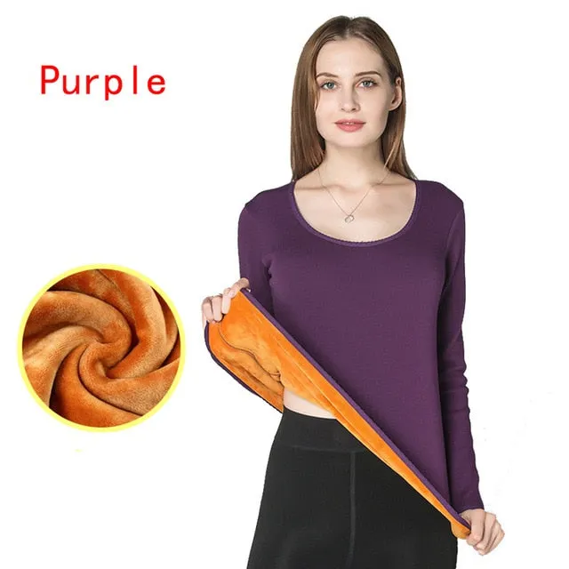 Women Pullover Thermal Underwear