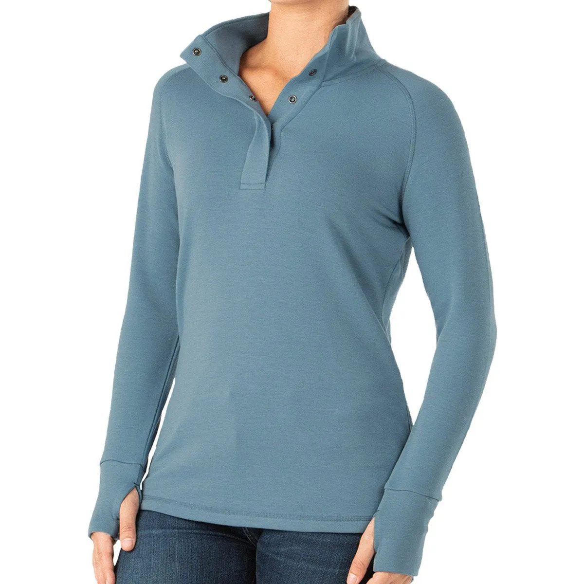 Women's Bamboo Thermal Fleece Pullover
