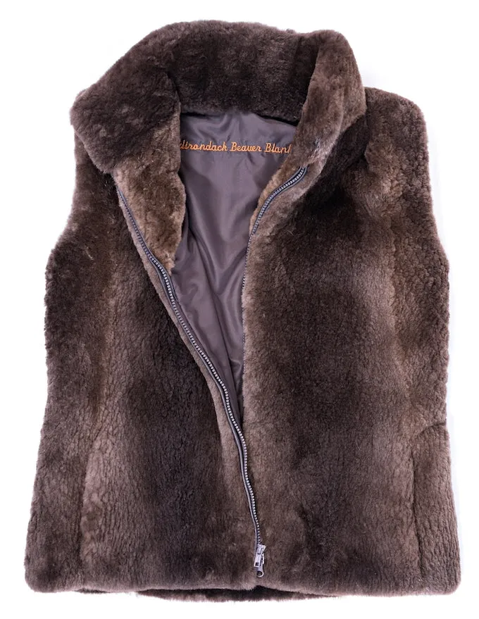 Women's Custom Sheared Fur Vests