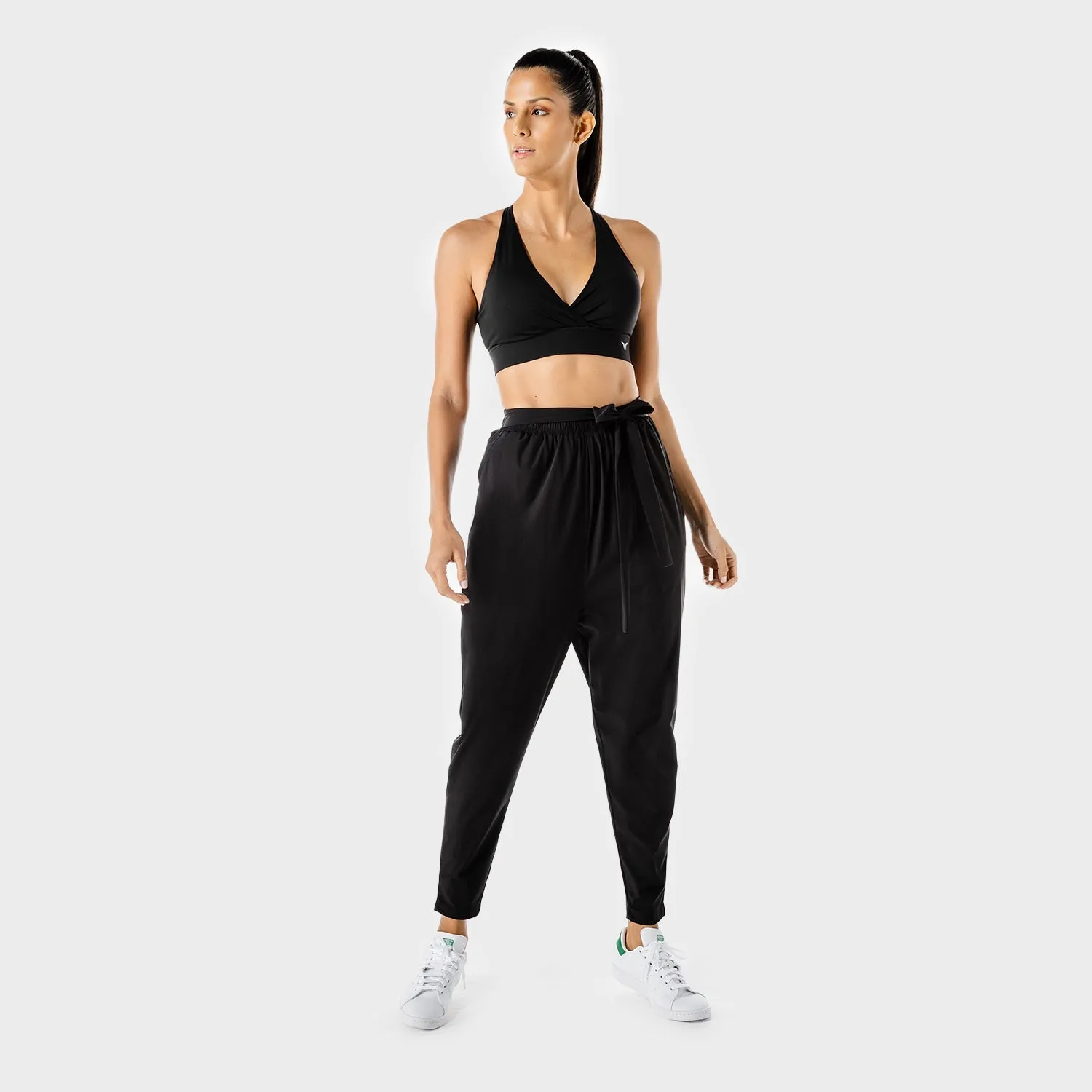 Women's Fitness - Wrap Pants - Black
